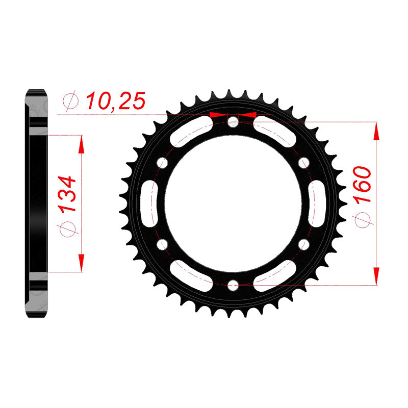 AFAM RR.40T 50P CBR929/VTR(SP)00-04/1000RR 04-07.