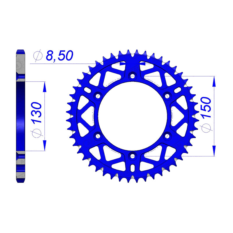 REAR SPROCKET 520P 50T