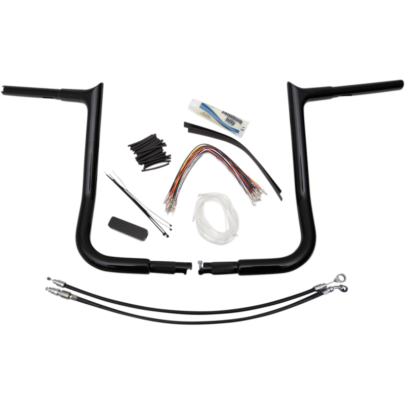 HANDLEBAR 14" BL PT FLH