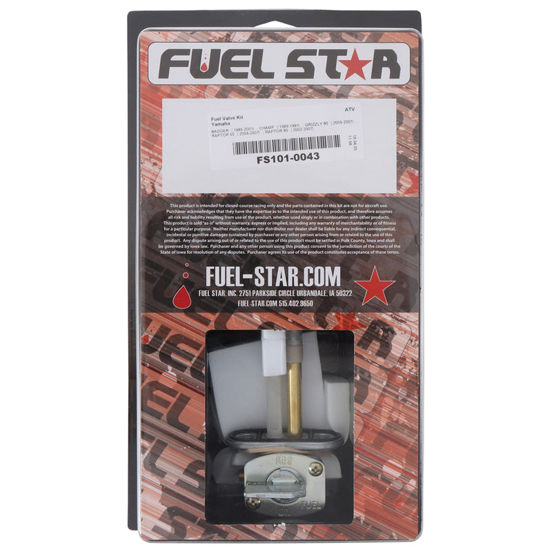 FUEL VALVE KIT YAMAHA 50/80CC