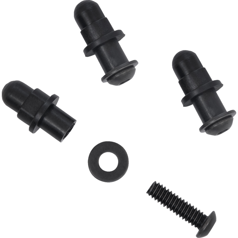 Screw Set - Batwing - Black