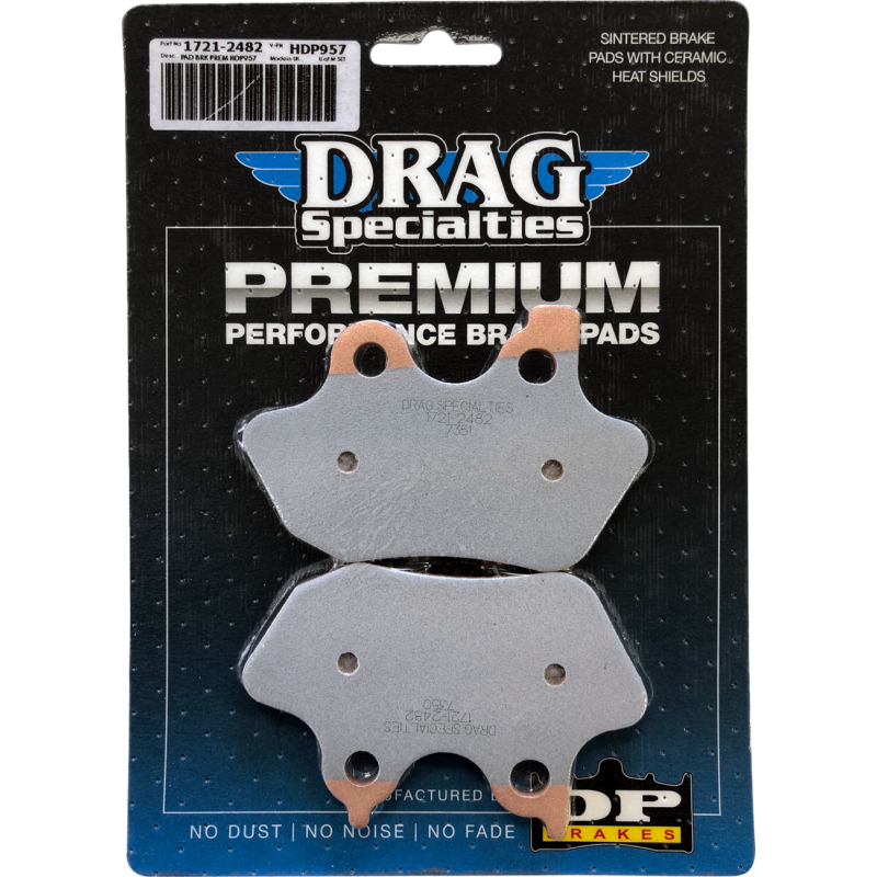 HDP957 DRAG PREMIUM SINTERED PADS