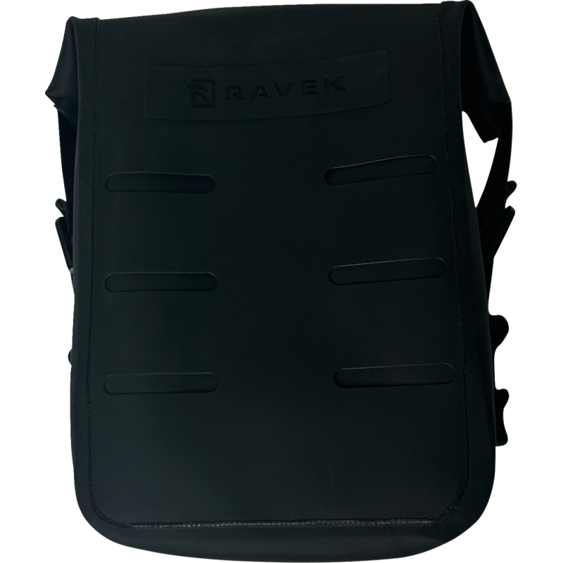 POUCH BAG MOLLE WATERPROOF ZIPPERLESS RAVEK BLACK