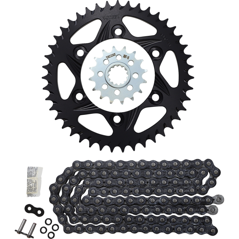 CHAIN KIT FZ-10 BLACK