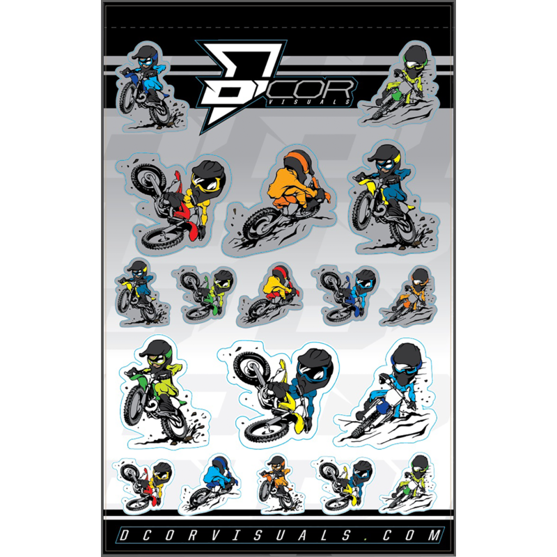 DECAL SHEET CARICATURE