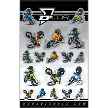 DECAL SHEET CARICATURE