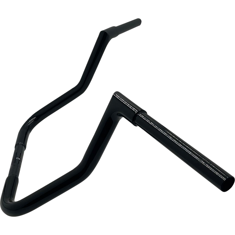 1-1/4" EZ Install Flat Top Handlebar-Reducd Rch - 13" - Blk