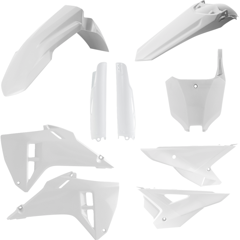 Plastic Kit- FULL CRF250R CRF450R/:25 white