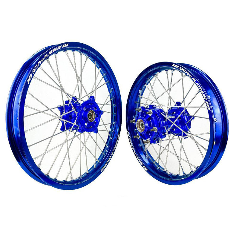 @MX RR WHEEL YAM BLU/GLOSSY BLK/NKL (18X2.50)