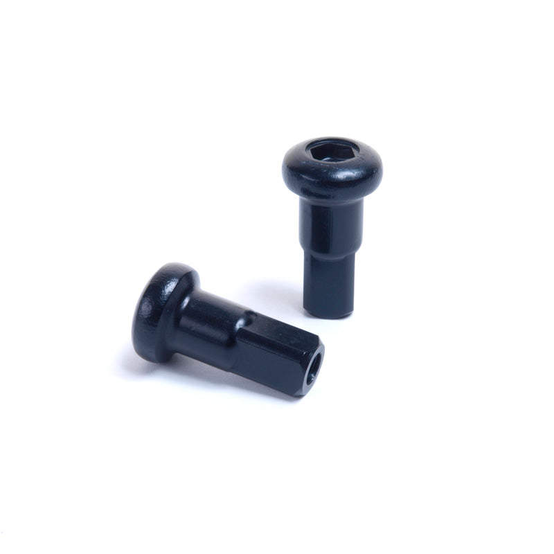 ALLOY NIPPLE (36)/8G X .300/4 X 7.6MM/BLACK