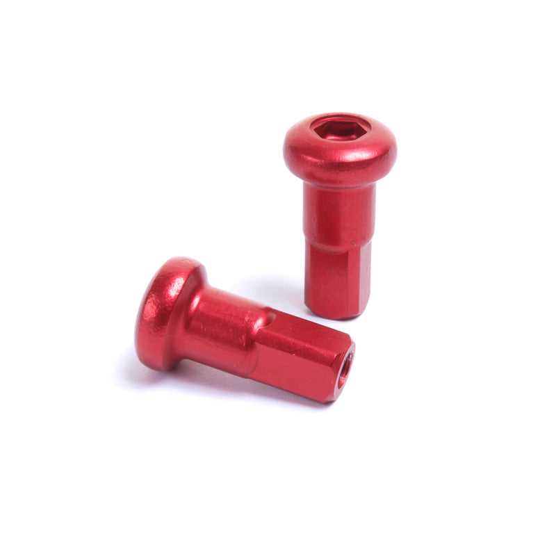 ALLOY NIPPLE (36)/8G X .300/4 X 7.6MM/RED