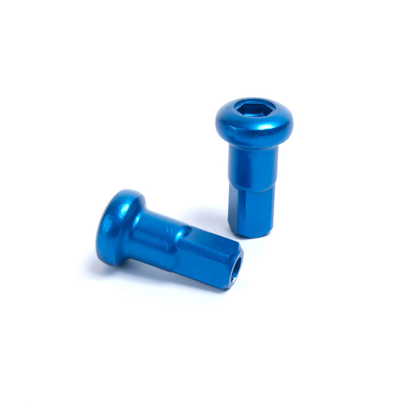 ALLOY NIPPLE (36)/8G X .300/4 X 7.6MM/BLUE
