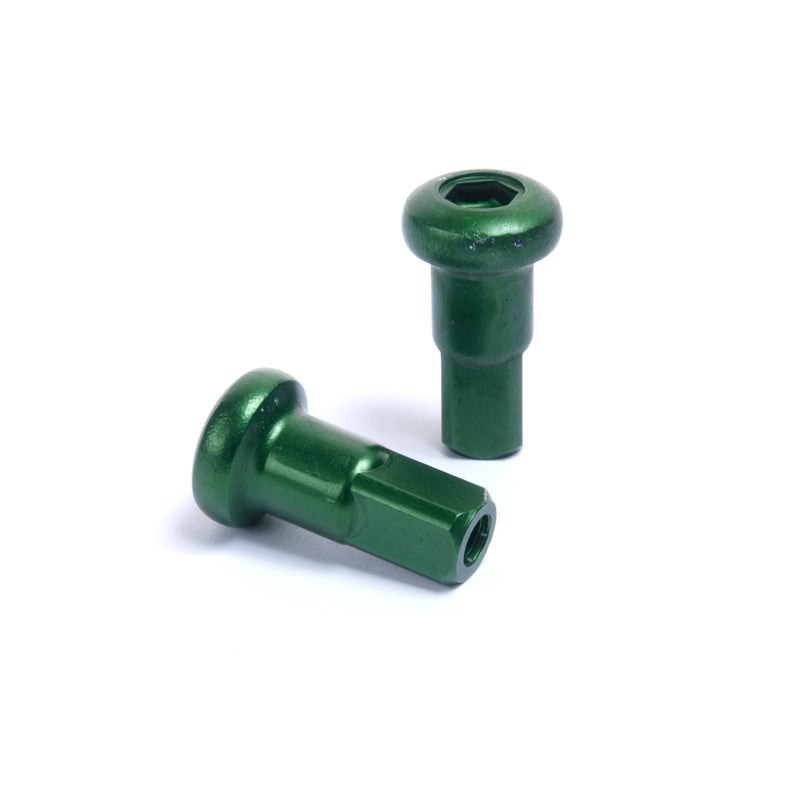 ALLOY NIPPLE (36)/8G X .300/4 X 7.6MM/GREEN