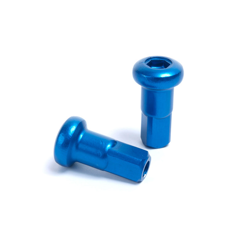 ALLOY NIPPLE (36)/9G X .300/3.6 X 7.6MM/BLUE
