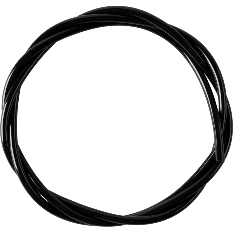 CARB TUBE 1/8"X5' BLACK MOOSE