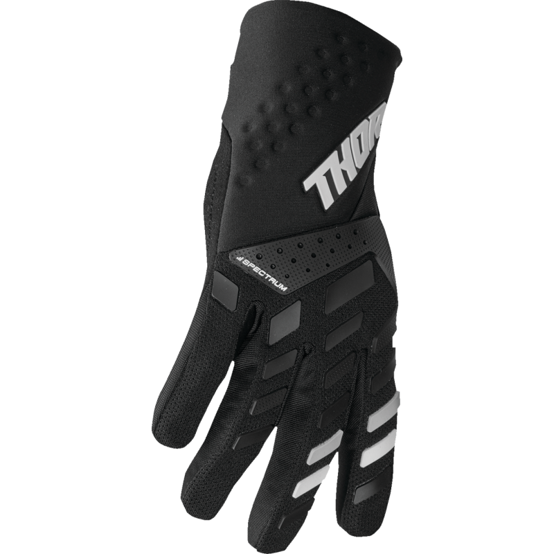 GLOVE WMN SPECT BK/WH XL