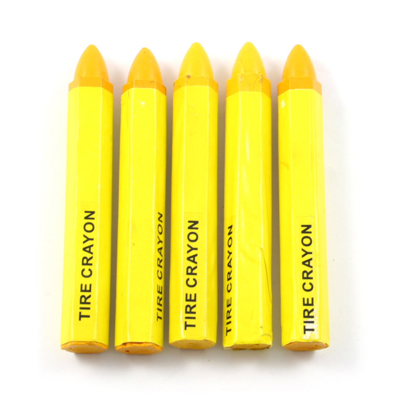 PACK OF 5 JAUNE TIRE LETTERING STICKS
