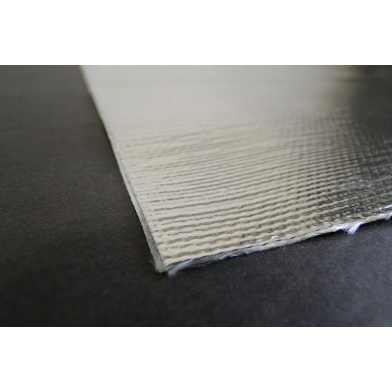 THICK ALUMINUM FIBERGLASS BLANKET W/ADHESIVE