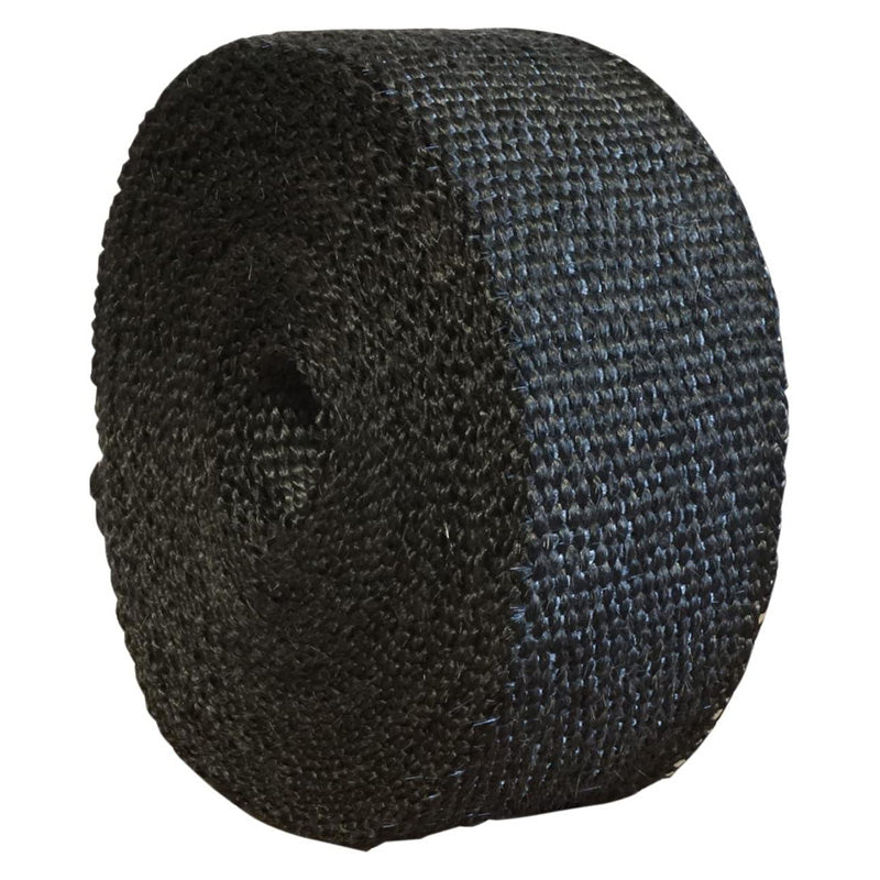 BLACK FIBERGLASS CLOTH HEADER/EXHAUST WRAP