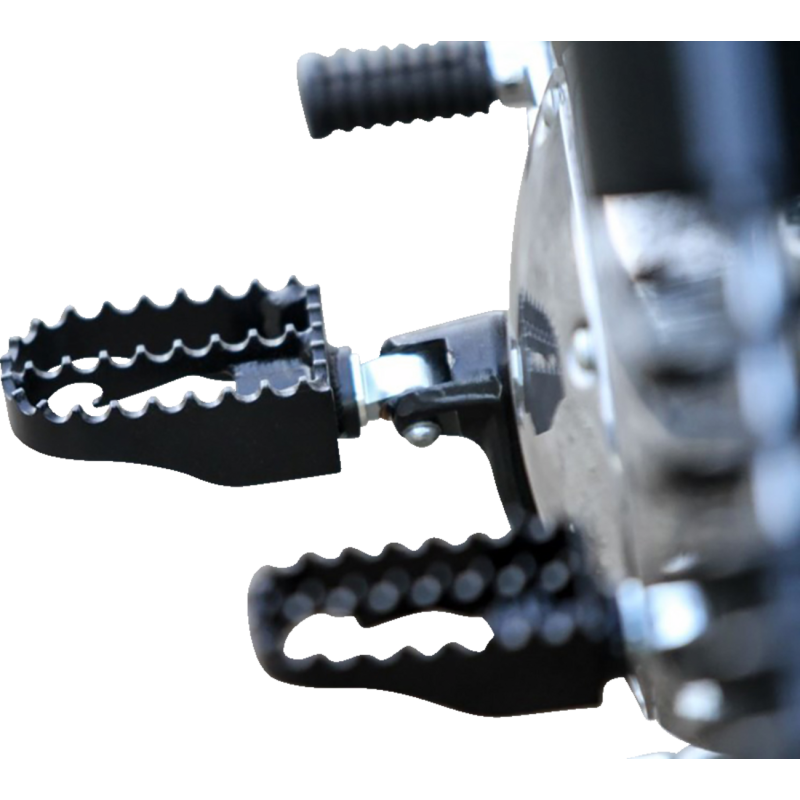 FOOT PEGS MX STYLE BLACK