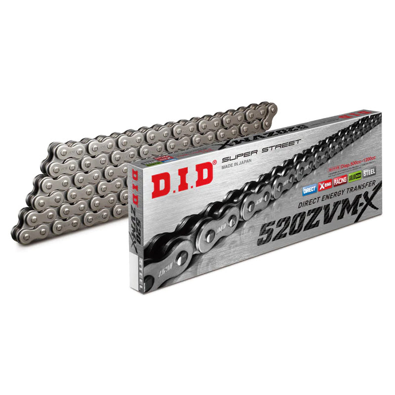 520ZVMX-120L SILVER CHAIN W/RIVET LINK