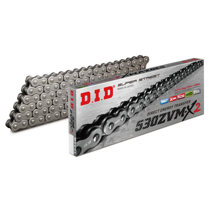 DID 530ZVMX2-110L CHAIN W/RIVET LINK