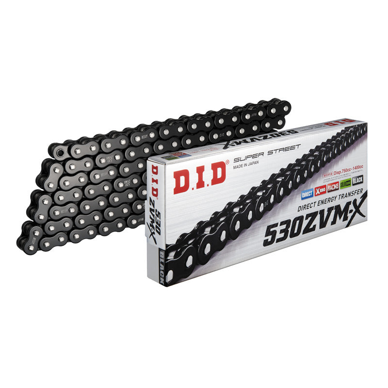 530ZVMX CHAIN 124L (BLACK)
