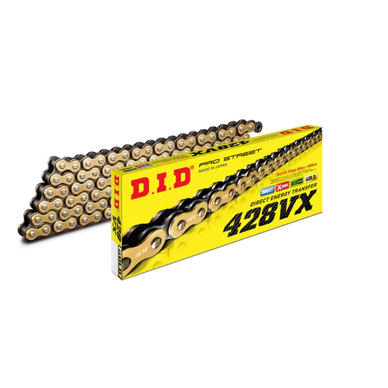 428VX-110L GOLD & BLACK CHAIN W/PRESS-FIT LINK