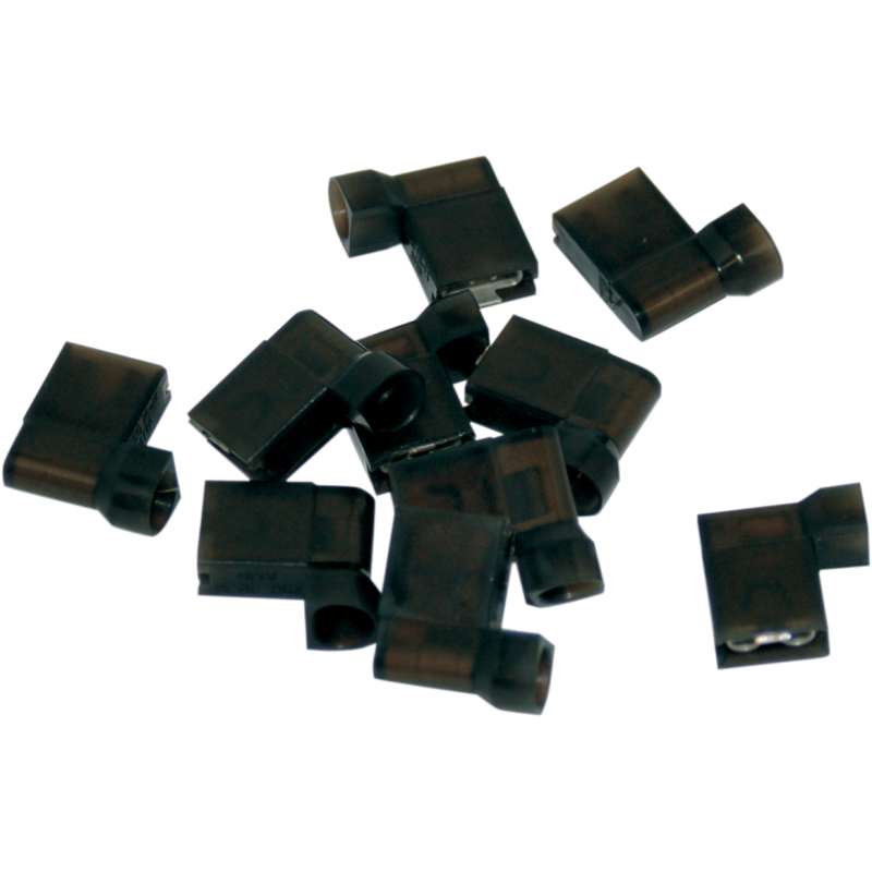 TERMINAL BLK FLG.25" 10PK