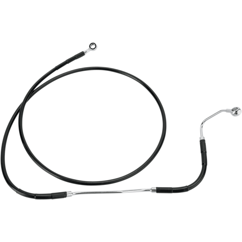 09-12 FLHT UPPER W/ABS BLK BRK LINE +8