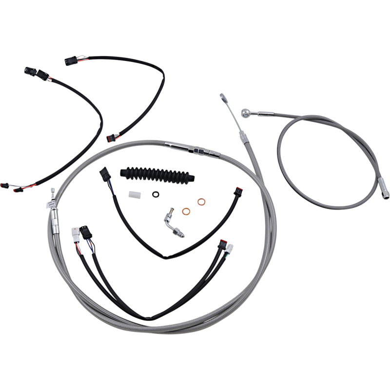Control Cable Kit - XR - Stainless Steel/Chrome