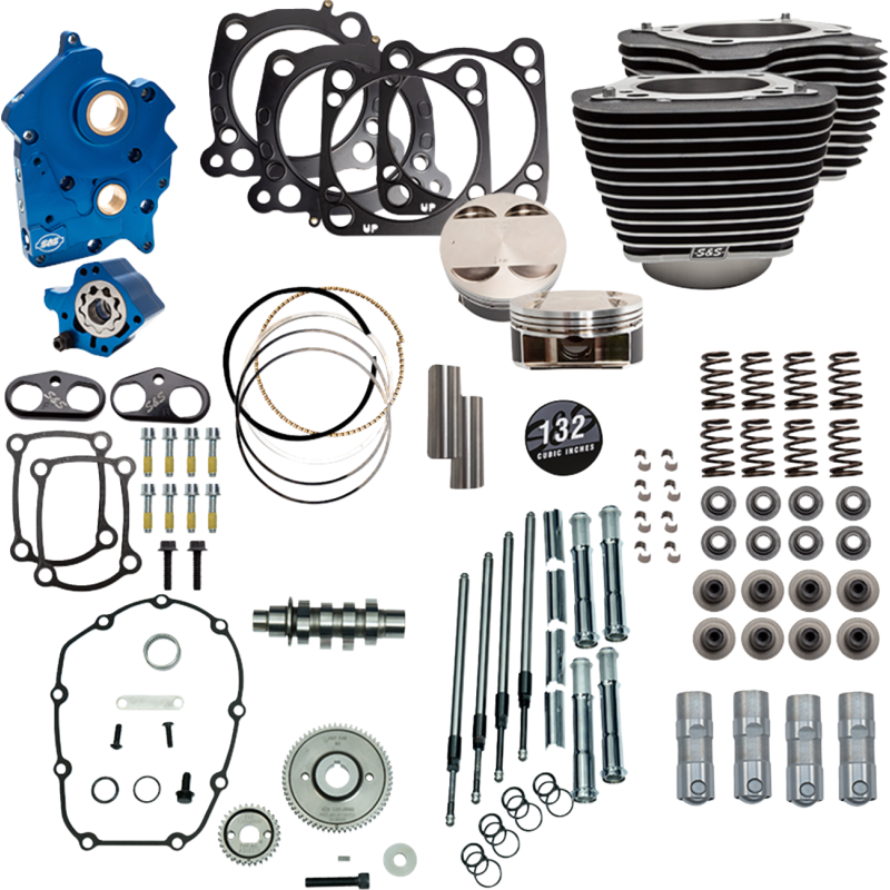 POWERPAK OILCOOL 4.320"BORE 4 1/2"STROKE 550G CAM