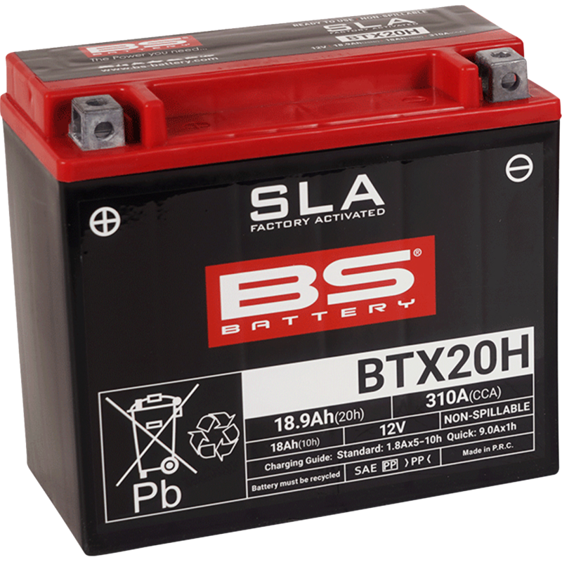 BATTERY BS BTX20H SLA