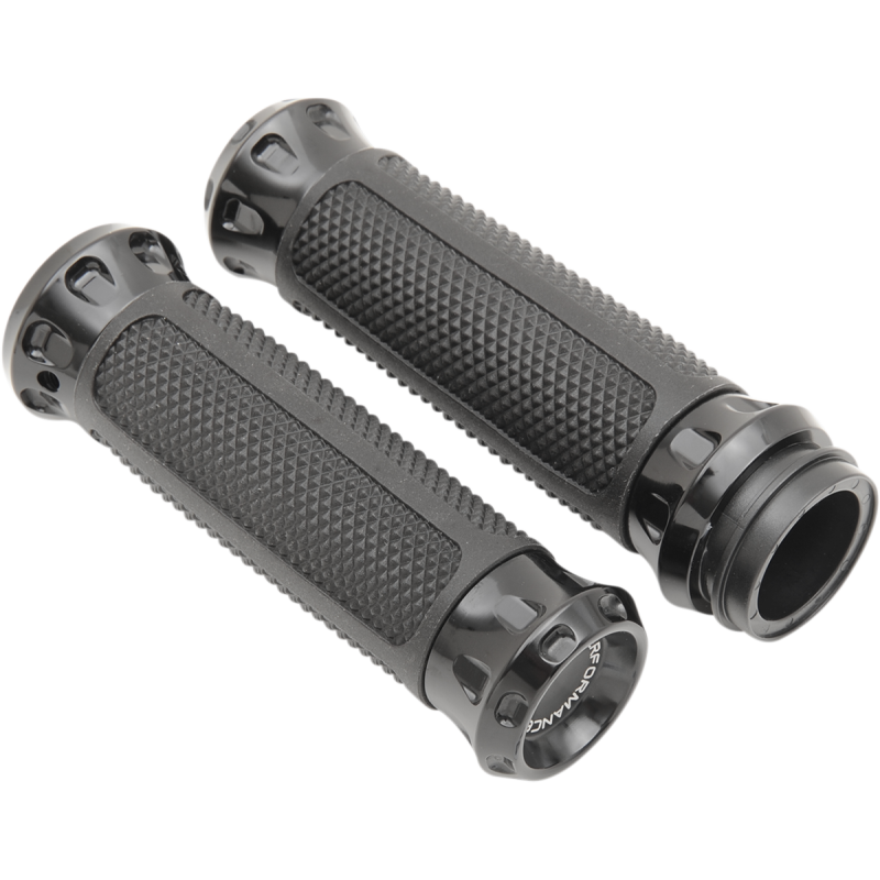 OVERDRIVE GRIPS BLK  08-19 FLHT