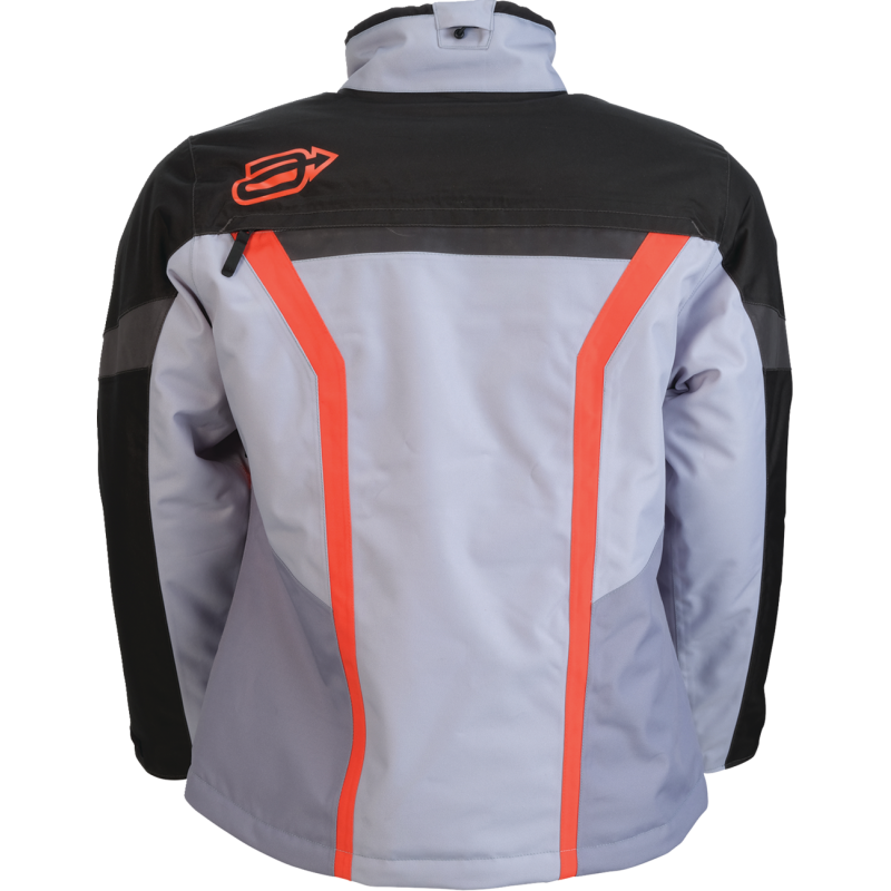 JACKET WMN PIVOT 8 GREY/CORAL LG