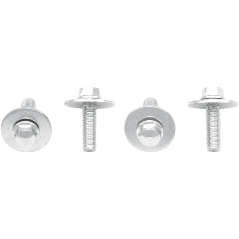 M6-1.0x20 8mm Hex Flange Bolt w 20mm Washer (10Pk)