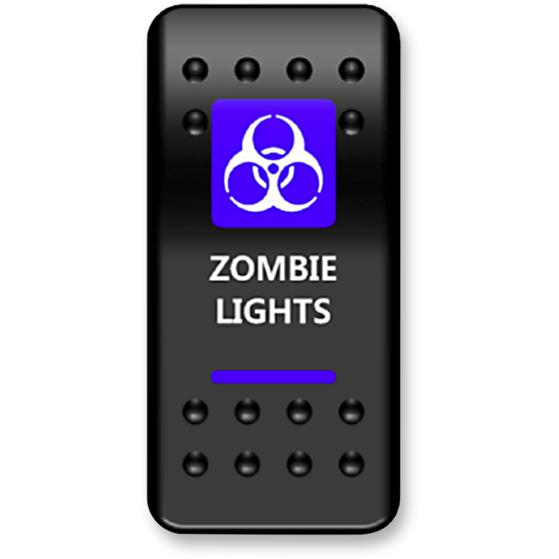 MOOSE BRANDED ZOMBIE SWITCH WITH BLUE LED