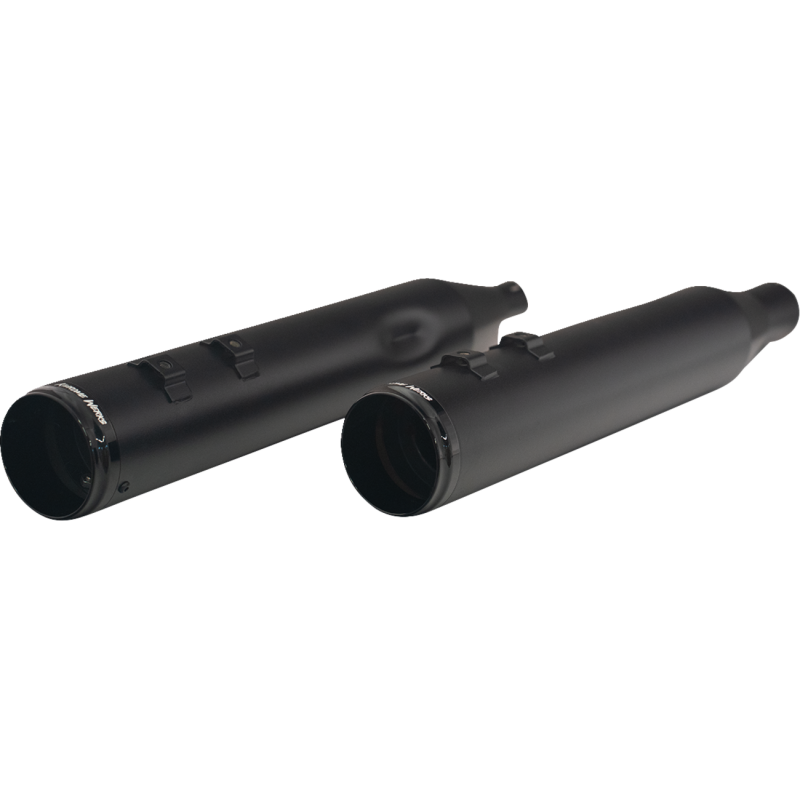 MUFFLER 4.5" M8 BLK RACE