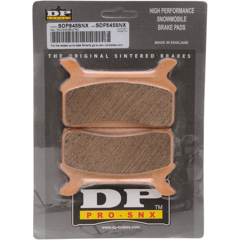 SDP845SNX SNOW HH COMPOUND BRAKE PAD SET