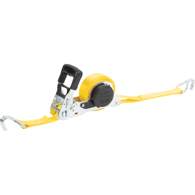 1.5x16 5000lb Self Lock Retractable Ratchet Strap