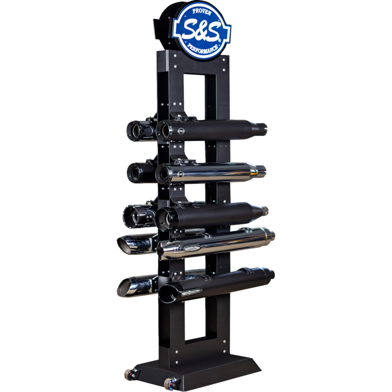 S&S EXHAUST DISPLAY