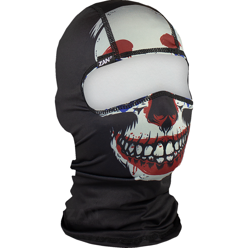 BALACLAVA POLYESTER EVIL CLOWN