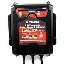 TWO BANK YUASA 6/12 VOLT, 2 X 2 AMPS 5 STAGES