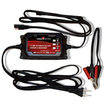 12V 1.2AMP AUTOMATIC BATTERY CHARGER.