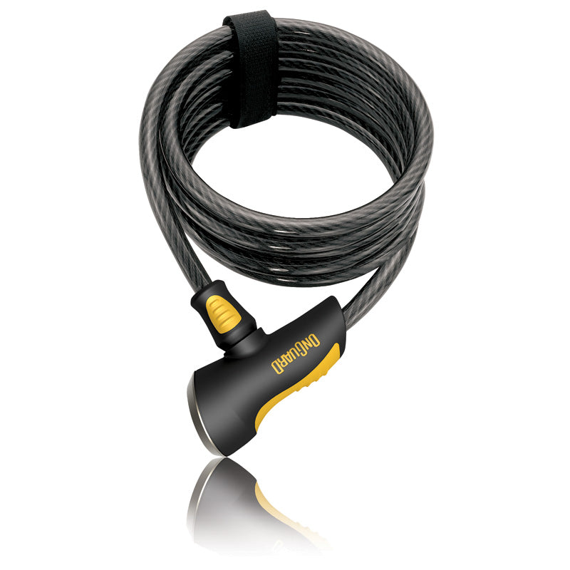 COIL CABLE LOCKS DOBERMAN 185CM X 10MM