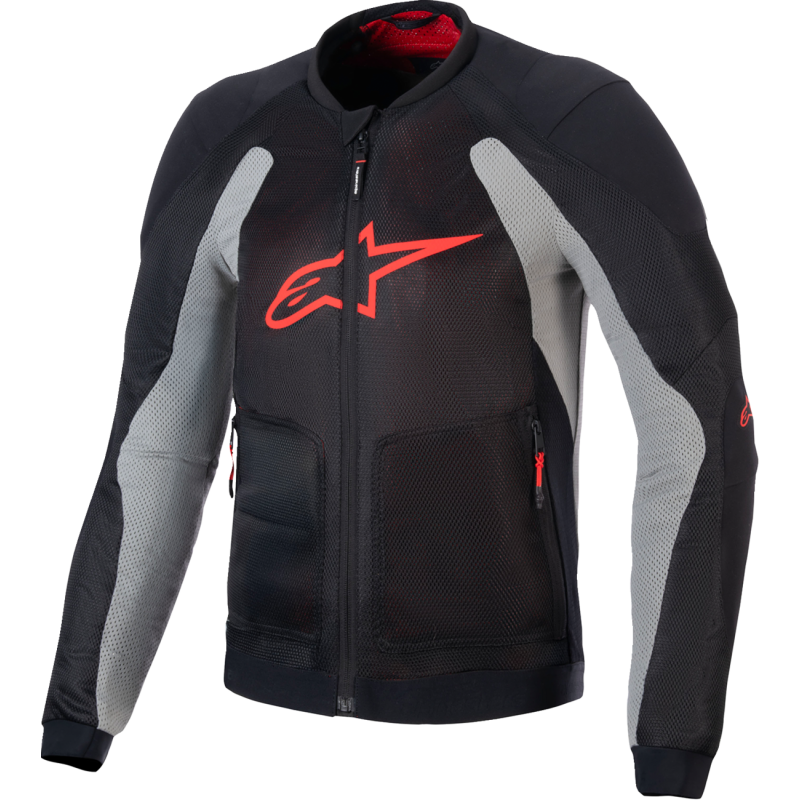 JACKET TROOP AIR BLK/GRY/BRIGHT RED S