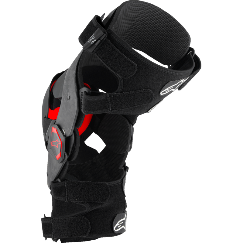 S-TECH RK-10 PLSMA KNEE BRACES BLK/RD S