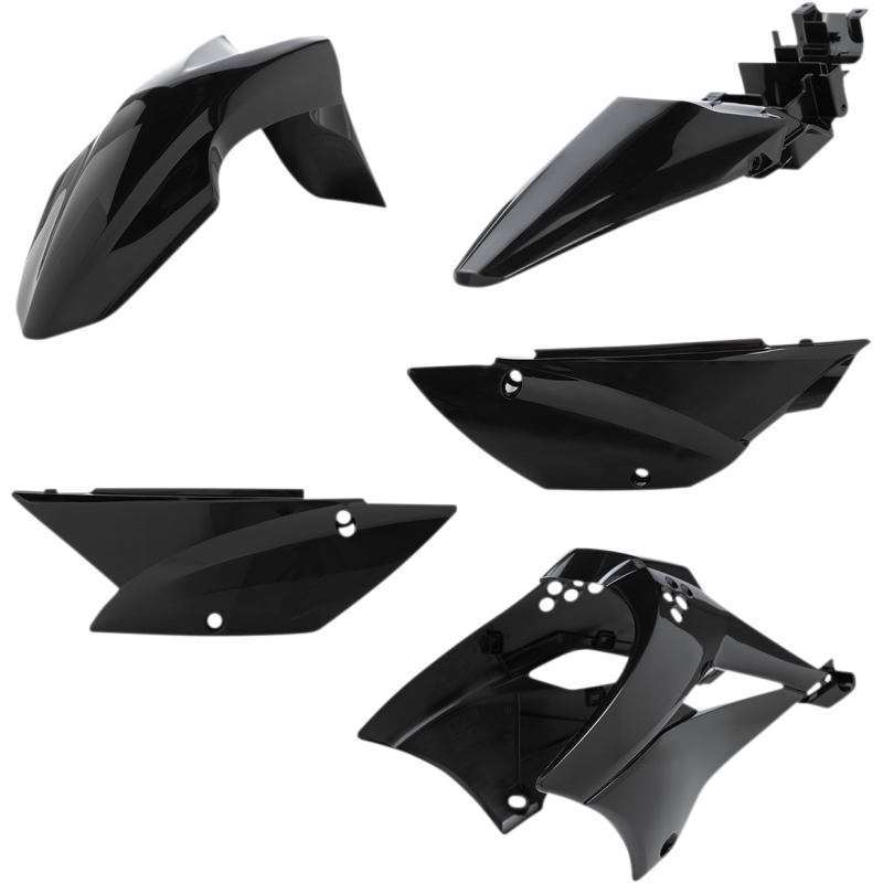 Plastic Kit- KLX110/110L:10-22 black