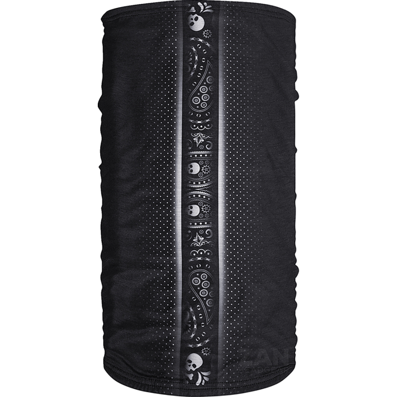 MOTLEY TUBE FLEECE CARBON HALFTONE