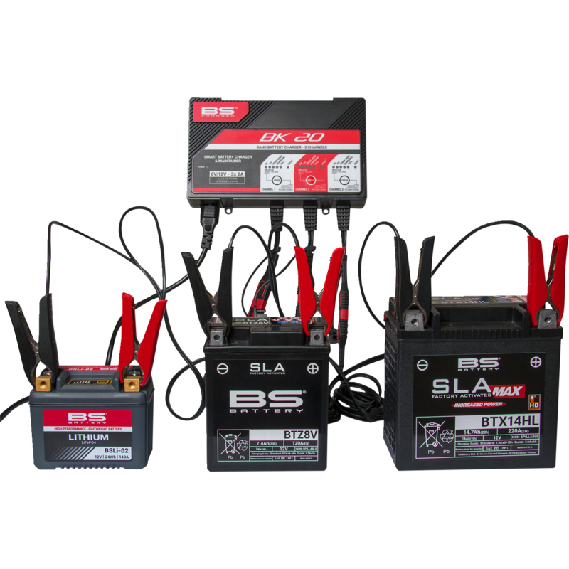 CHARGER BK20 12V 3X2A
